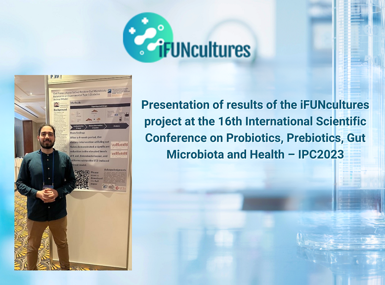 Presentation-of-results-of-the-iFUNcultures-project-at-the-16th-International-Scientific-Conference-on-Probiotics-Prebiotics-Gut-Microbiota-and-Health--IPC2023
